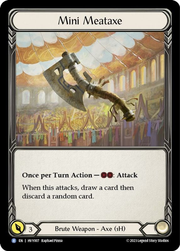Mini Meataxe - HVY007 - Rare