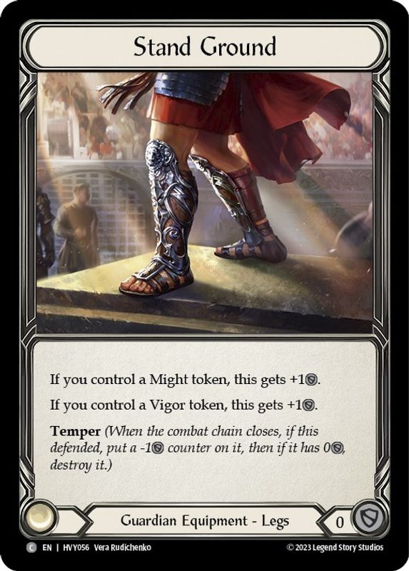 Stand Ground - HVY056 - Common