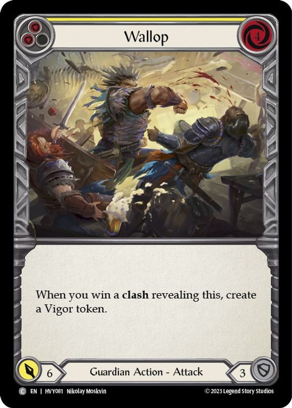 Wallop (Yellow) - HVY081 - Common