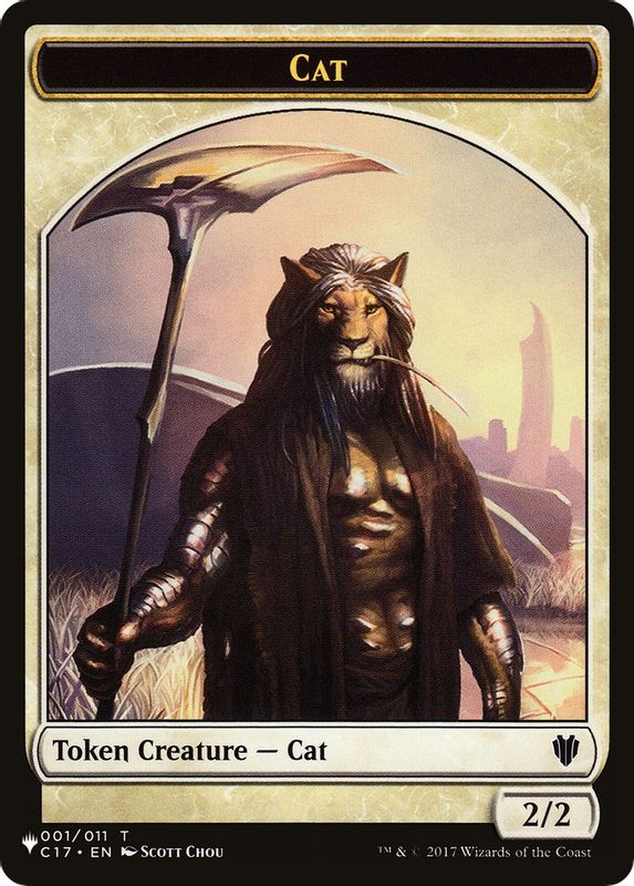 Cat (001) // Dog Double-Sided Token - 1 // 10 - Token