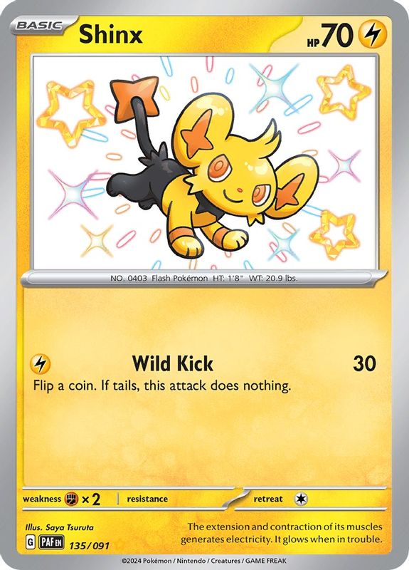 Shinx - 135/091 - Shiny Rare