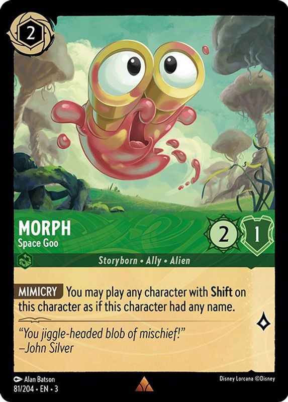 Morph - Space Goo - 81/204 - Rare