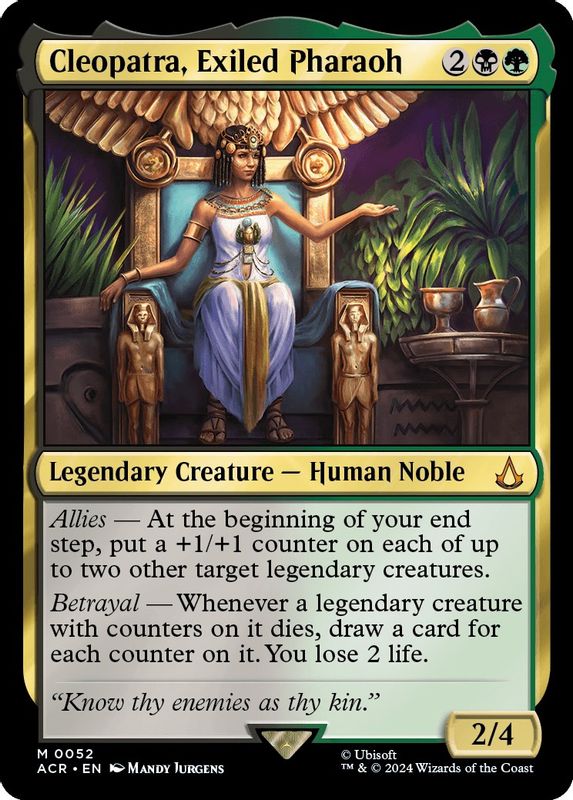 Cleopatra, Exiled Pharaoh - 52 - Mythic