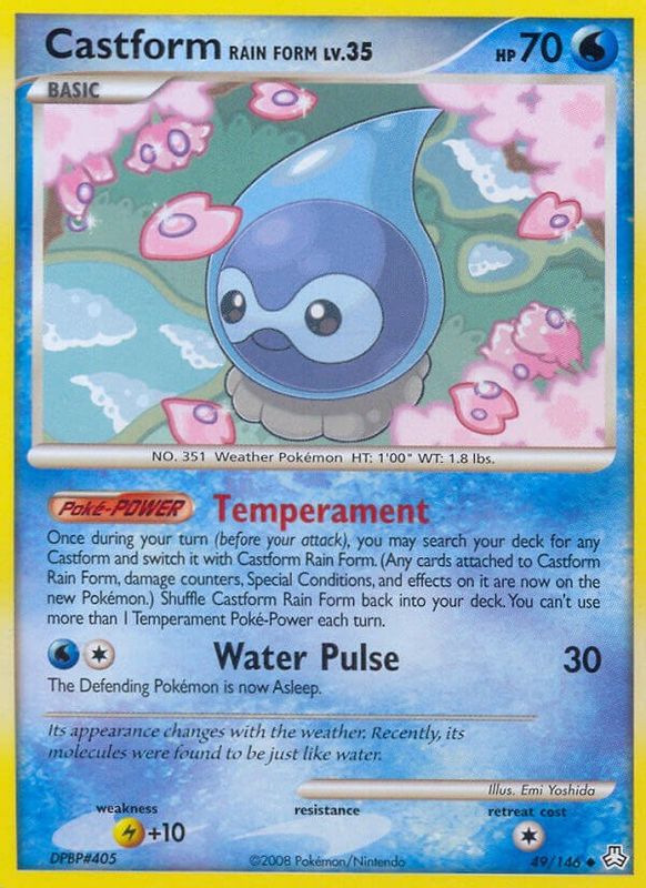 Castform Rain Form - 049/146 - Uncommon